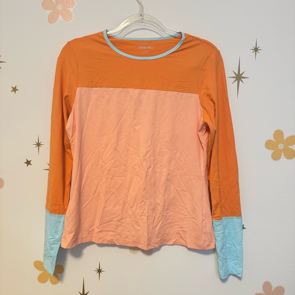 Colorblock Long Sleeve Top
